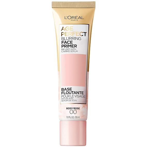 L'Oreal Paris Age Perfect Face Blurring Primer Infused with Caring Serum Smoothes Liners and Pores