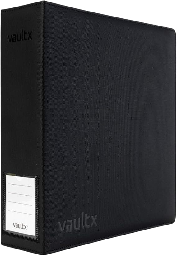Vault X Large Trading Card Ring Binder 900 Cards Exo-Tec (Black/Green)