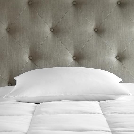 DOWNLITE 5/95 Down & Feather Soft Hotel Pillow for Back & Stomach Sleepers (Hypoallergenic) (King (U.S. Standard))