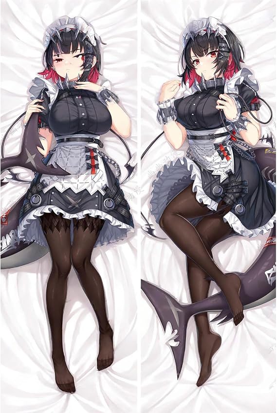 ZZZ Ellen Joe Cosplay Dakimakura Hugging Body Pillow Case, Costume Anime Otaku Pillowcover, 2-Side HD Pillowcase Cover 59 x 20 Inch