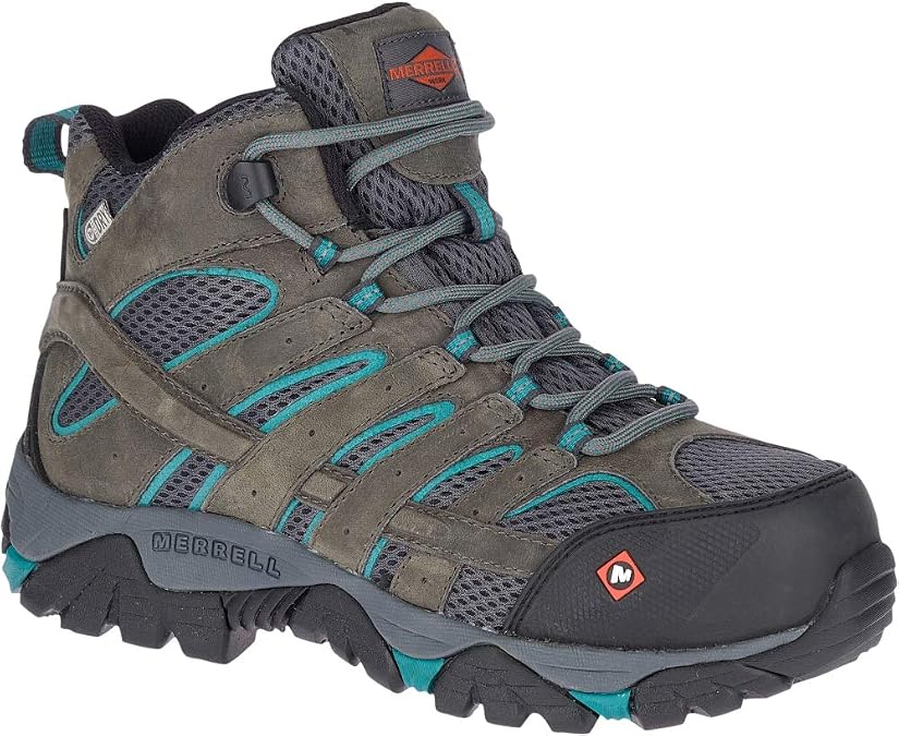 Merrell womens Moab Vertex Mid Waterproof Ct Work Shoes