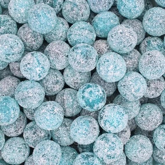 Mega Sours Raspberry Sweets 1kg Bag, Pouch
