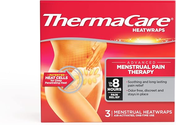ThermaCare Menstrual Relief Patches, 3 Count Pack