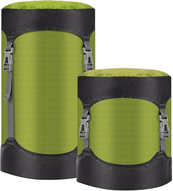 Risipu Compression Stuff Sack, 8L/15L/25L/35L/52L Sleeping Bag Compression Sack Great for Compression Bag Waterproof Outdoor Storage Bag for Backpacking, Traveling,Hiking and Camping