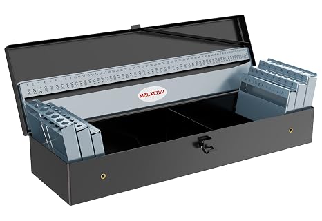 115PCS Drill Bit Index Box, Empty Metal Case (Excluding Drill Bits)