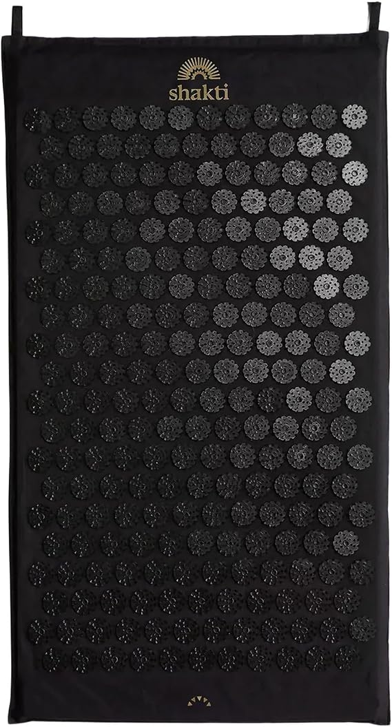 ShaktiMat Acupressure Mat for Tension Release & Relaxation, Level 2 Black