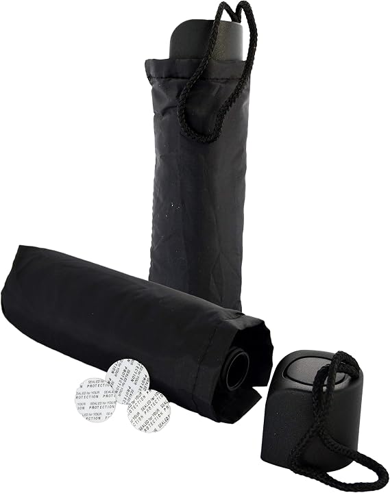 Smuggle Mug BoozeBrella Umbrella Flask | 9 oz Disguised Flask | Convenient & DIscreet Hidden Alcohol Flask | Looks and Feels Real | Great For Concerts & Sports (Black)