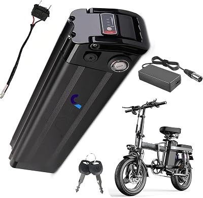 36V 48V Lithium Battery 15.6Ah 18Ah 21Ah Replacement Lithinum Ion Battery with Charger 36 Volt 48 Volt Built-in Lithium Battery for 550W-1000W Motor