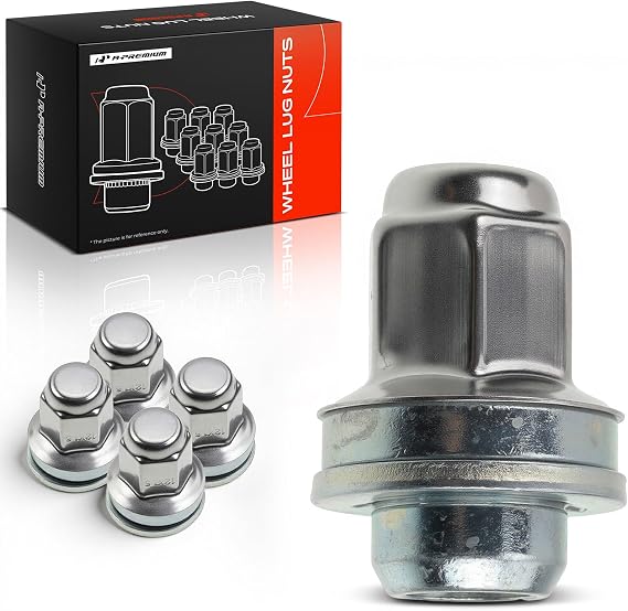 A-Premium Front or Rear M12-1.50 Wheel Lug Nuts, Set of 5