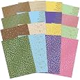 Hunkydory Crafts- Garden Treasures Luxury Foiled Edge-to-Edge Cardstock LFC188