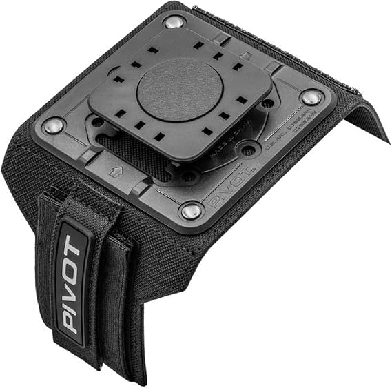 Pivot Leg Strap Pilot Kneeboard Mount Compatible with All Pivot Cases Universal Mounting System with Rotating Plate Aviation Flight Gear S/M & L/XL Included | Secure Your PIVOT Case With An Adjustable Leg Strap, Available In S/M & L/XL Sizes For A Secure, Comfortable Fit