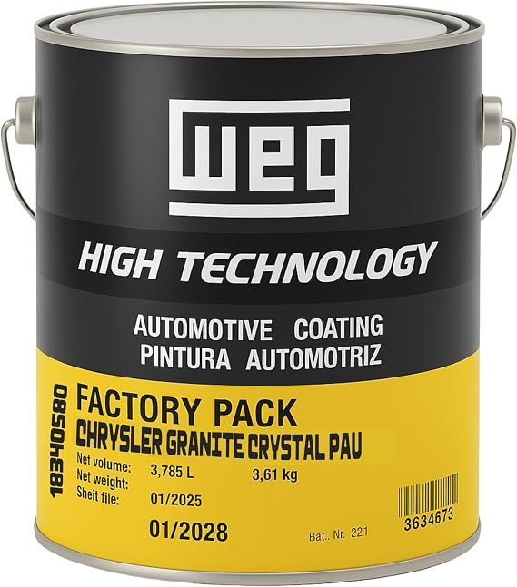 Auto Underbody Coating 1 Gallon Factory-Type Automotive Paint | Rust Resistant for Truck & Car Frames & Undercarriage Protection | Durable Finish | Professional Automotive Paint (GRANITE CRYSTAL PAU)
