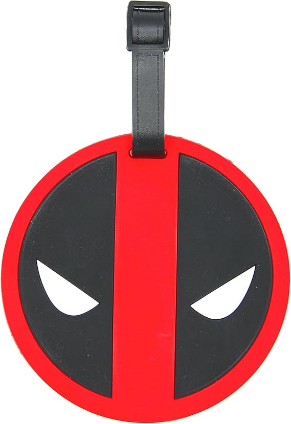Cartoon Luggage Tag Suitcase ID Tag with Adjustable Strap