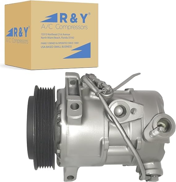 RYC Automotive Air Conditioning Compressor and A/C Clutch AEG388