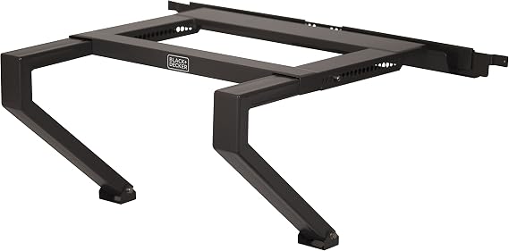 Black + Decker Air Conditioner Window Support Bracket, No Drill AC Support Bracket Installs in Minutes, AC Window Bracket Supports up to 200 Lbs., Durable Bracket for AC Unit,Gray