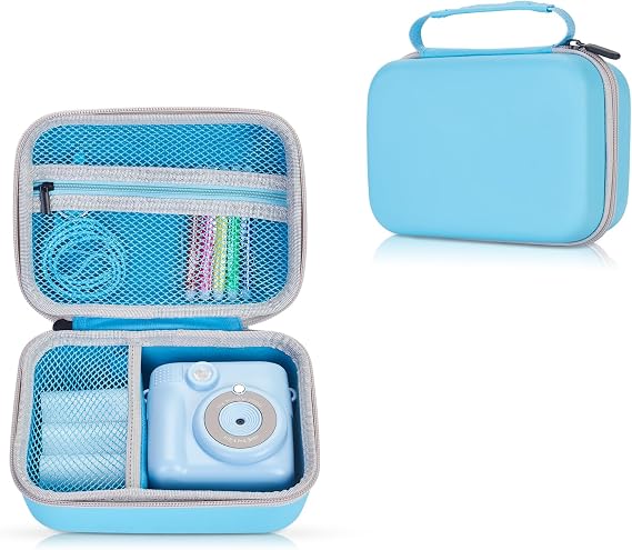 Kids Camera Instant Print Case,for TIATUA/ASTGMI/Himont-Light Blue