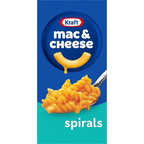 Kraft Spirals Plant Based Mac & Cheese, Original Flavor, 5.5 oz Box