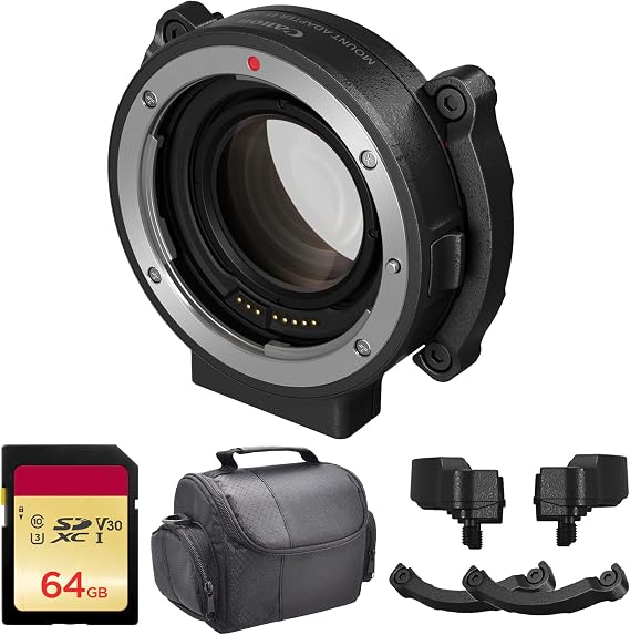 Canon Mount Adapter EF-EOS R 0.71x (4757C001) & Mount Adapter Bundle