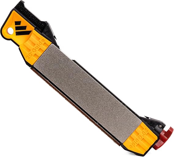 Work Sharp Guided Field Sharpener, Compact Travel Knife Sharpener Tool