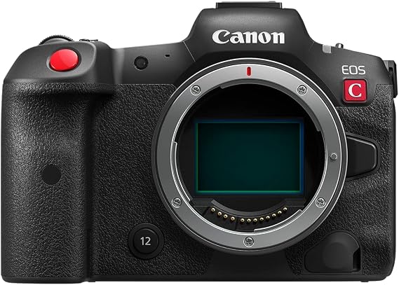 Canon EOS R5 C Mirrorless Camera (Body Only), 45 Megapixel CMOS Sensor, Hybrid Full-Frame Cinema Camera, 8K/60P Internal RAW Recording, RF Mount, Black | 45 Megapixel CMOS Sensor, 8K 60P Internal RAW Recording, Hybrid Full-Frame Cinema, RF Mount