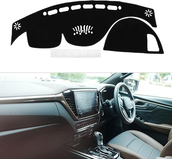 Center Console Dashboard Cover for Infiniti FX35 FX50 FX37 2009-2013 Non-Slip Dash Cover Mat Polyester Silicone