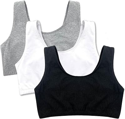 Bestform Womens 5009012 Tank Style Sports Bra - 3 Pack