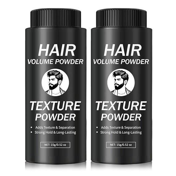 IONSGAKO 2PCS Hair Texture Styling Powder for Men & Women, Instant Volume
