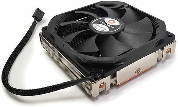 Dynatron U8 1.5U Copper Base and Aluminum Fins with Embedded Heat Pipe, PWM Function for LGA 1700/1200/115X Processor and AMD AM5/AM4 Processor
