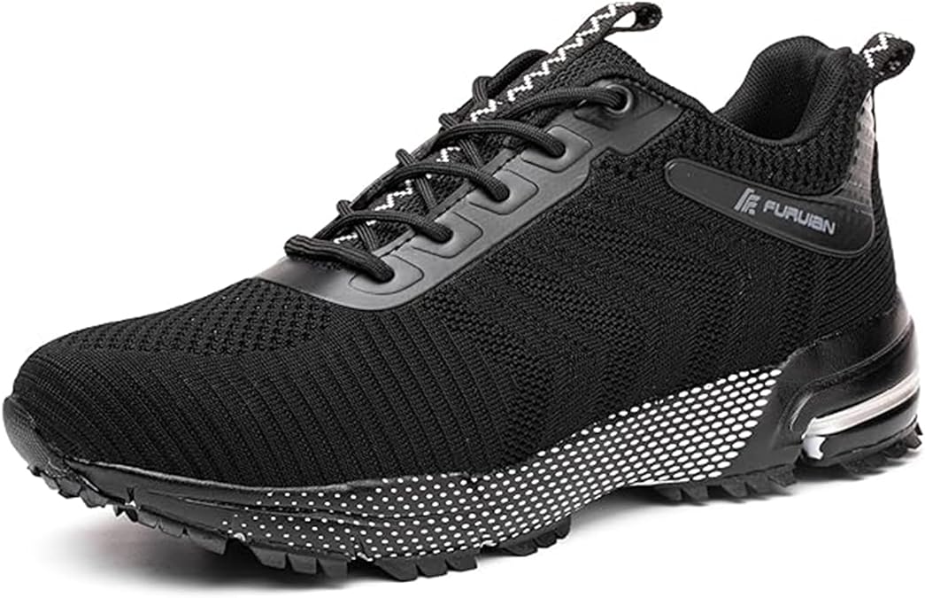 Furuian Steel Toe Sneakers for Women Men Lightweight Safety Shoes Comfortable Steel Toe Shoes