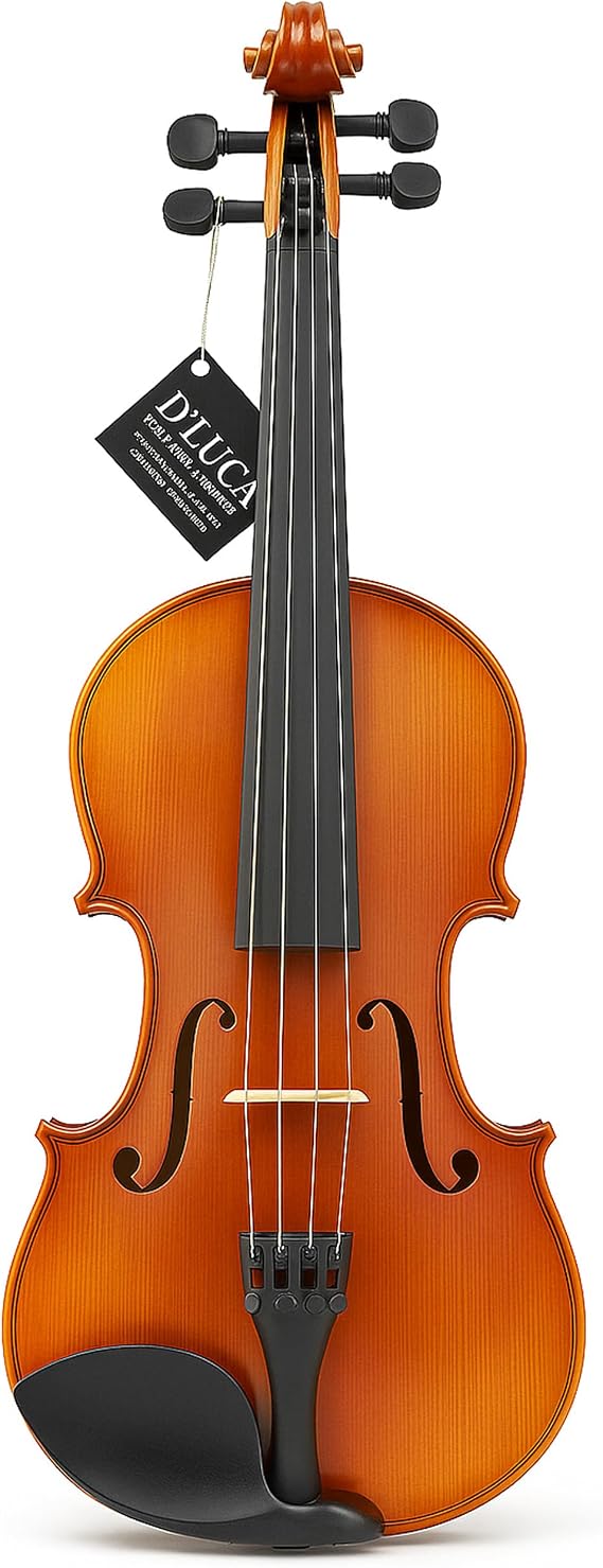 D'Luca Strauss Professional Violin Outfit 4/4 with Case, Strings and Tuner
