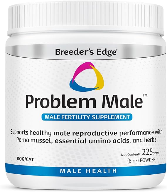 Breeder's Edge Problem Male Reproductive Powder for Dogs & Cats, 225g