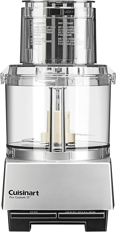 Cuisinart DLC-8SBCY DLC-8SBCYP1 Pro Custom 11-Cup Food Processor, Plastic, Brushed Chrome