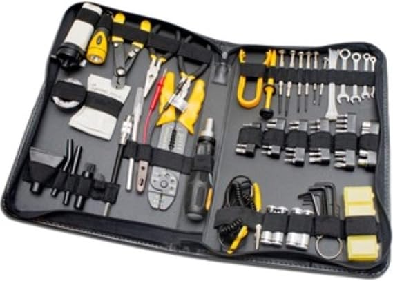 Syba SY-ACC65053 100 Piece Computer Technician Tool Kit for Repairing, Wiring, Cleaning, and Testing