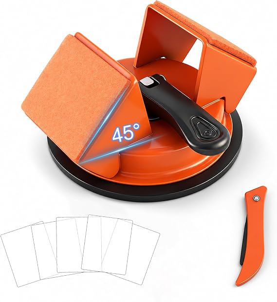 45° Angled Striking Surface Floor Gap Fixer Tool | Enhanced Suction Cup