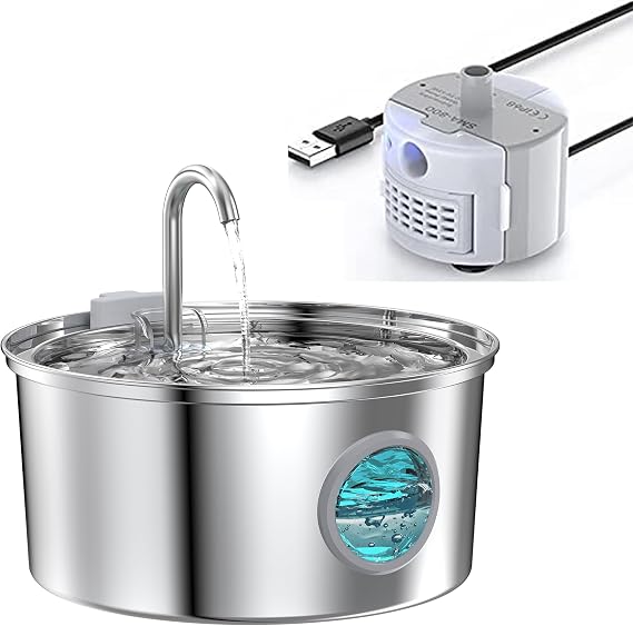 FOFNON Cat Water Fountain with Pump