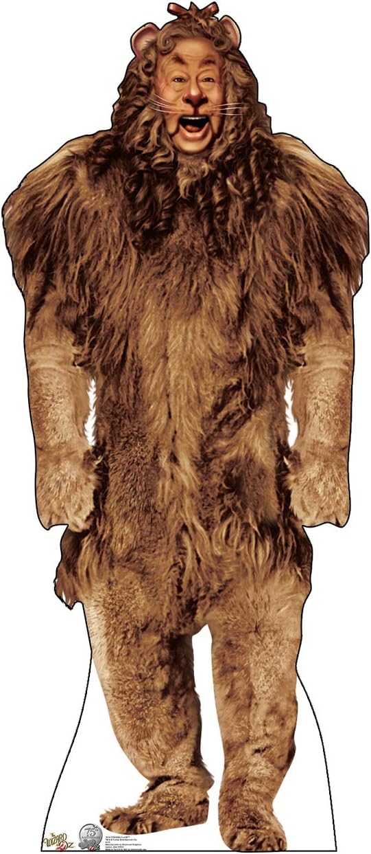 Cardboard People Cowardly Lion Life Size Cardboard Cutout Standup - The Wizard of Oz 75th Anniversary (1939 Film)