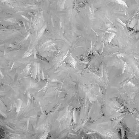 Polypropylene Fiber for Concrete Mix(2.2LB) 19mm Concrete Reinforcement Fiber Additive, Impact & Crack Resistant, Anti-Seepage, Strengthens Cement & Reduces Shrinkage