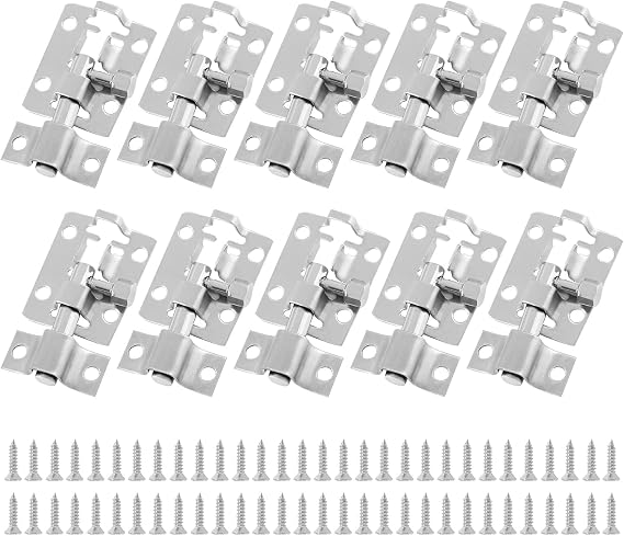 Jiozermi Barrel Bolt Latch, 1.5" Length, 1" Wide, 10 Packs