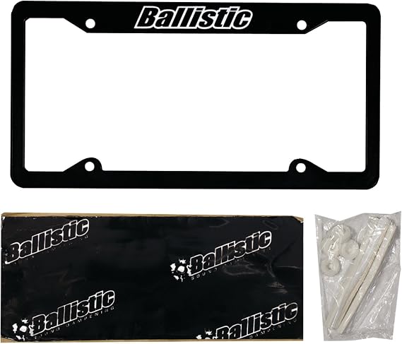 Ballistic SSLICB License Plate Kit