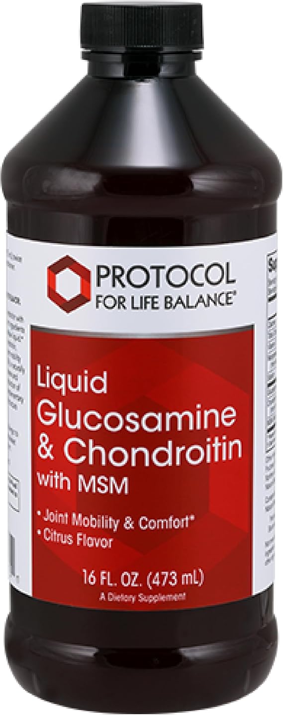 PROTOCOL FOR LIFE BALANCE Liquid Glucosamine Chondroitin, Joint, 16 fl oz