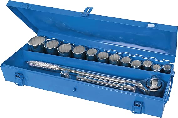 Silverline 652142 Socket Set 3/4" 15pce 15pce