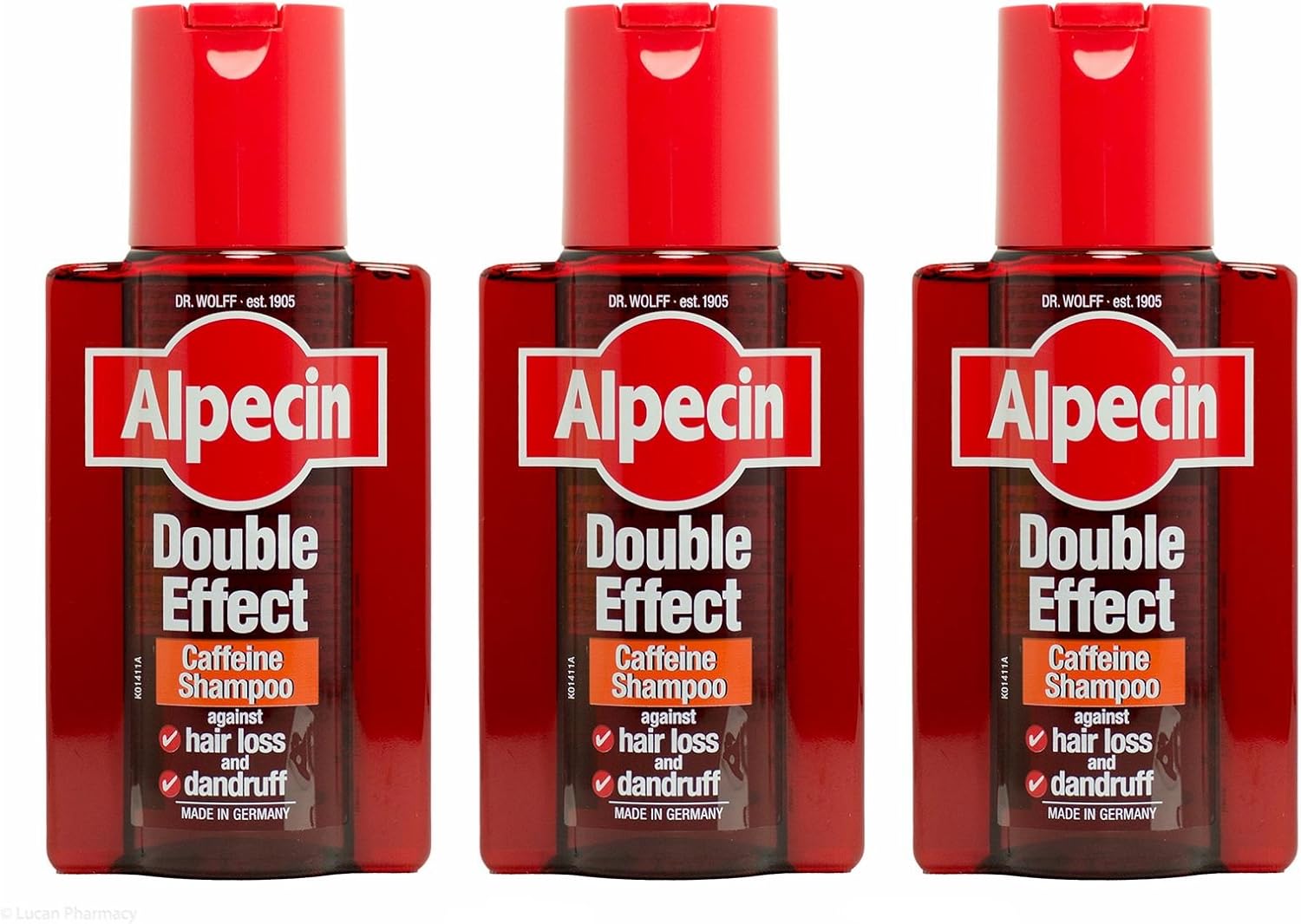 Multibuy 3X Alpecin Double Effect Caffeine Shampoo - 200ml