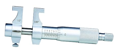INSIZE 3220-1 Inside Micrometer, 0.2" - 1.2", Graduation .001"