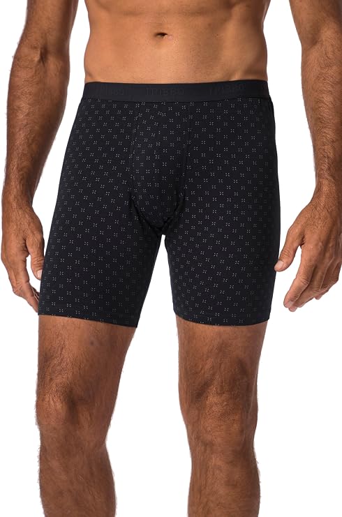 JP 1880 Men's Longpants with Flexnamic Waist AOP Boxer Shorts