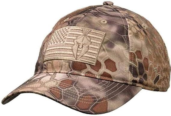 Kryptek低プロファイルCamo Flagキャップ