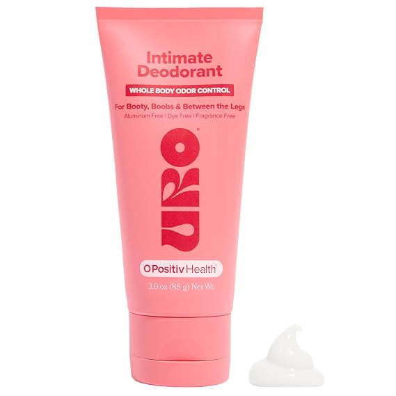 URO Intimate Deodorant Aluminum Free, Odor & Chafing Control 3 Oz