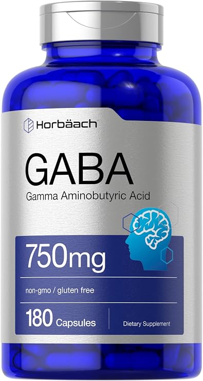 Horbaach GABA 750mg | 180 Powder Capsules