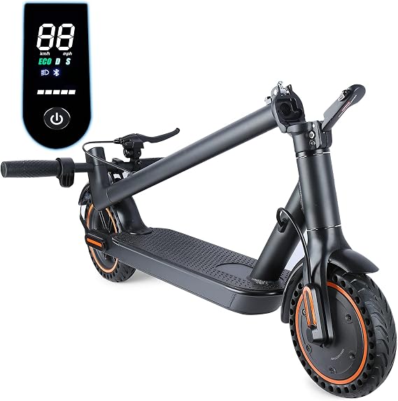 Electric Scooter, Powerful 500W Motor Escooter, Max 21Miles Long Range Adults-Electric-Scooter, Top Speed 19MPH, 8.5" Solid Tires, UL2272 Certified Commuting E Scooter for Adults
