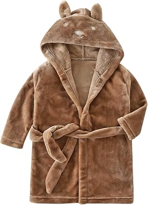 Boys & Girls Swim Cover Up Kids Hooded Beach Towel with Long Sleeves Pullover Beach Towel, Swim Poncho