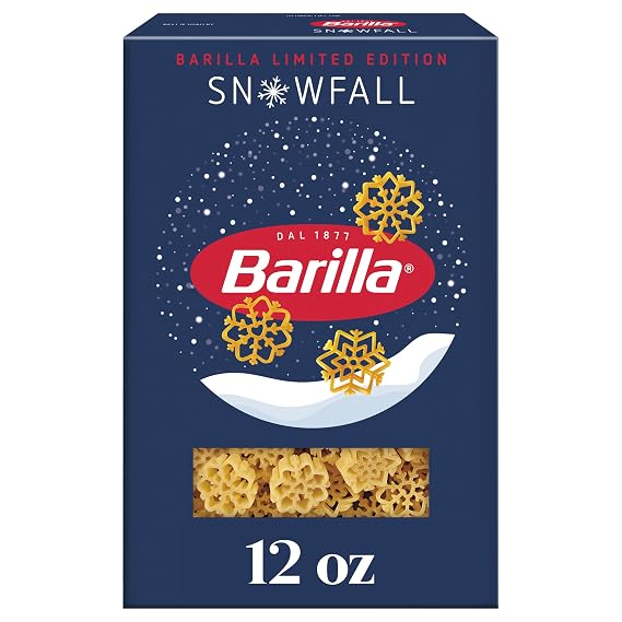 Barilla, Limited Edition Snowfall Pasta, 12 Ounce